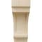 Ekena Millwork 5 1/2"W x 7"D x 14"H Diane Recessed Wood Corbel, Rubberwood CORW06X07X14DIRW - alternate 2